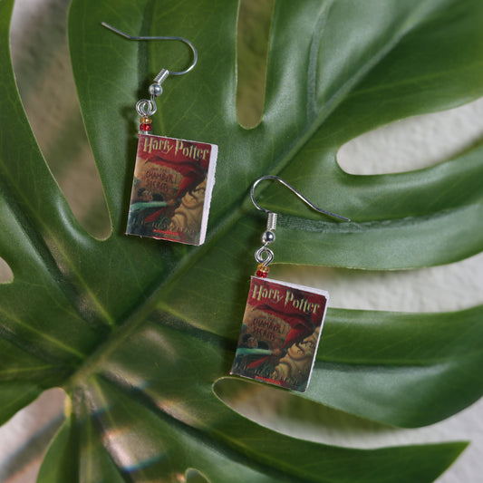 Titled Dangle Earrings - J.K. Rowling - Harry Potter and the Chamber of Secrets