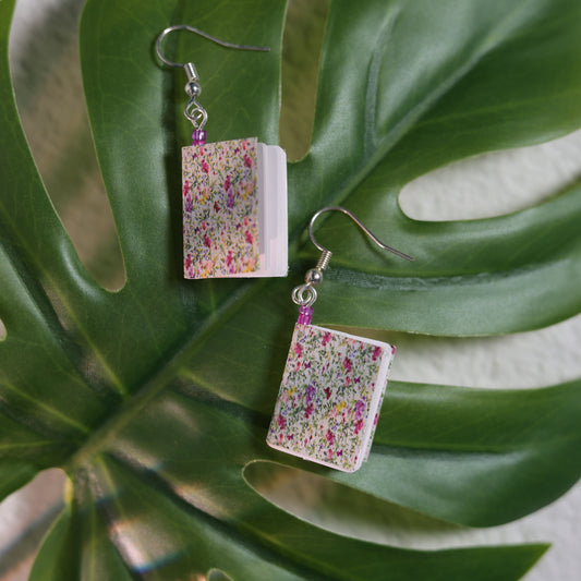 Floral Dangle Earrings - Wildflower