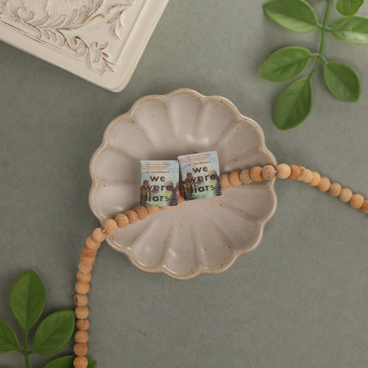 Titled Stud Earrings - E. Lockhart - We Were Liars