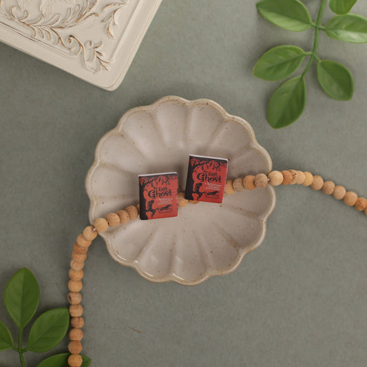 Titled Stud Earrings - Helen Stringer - The Last Ghost