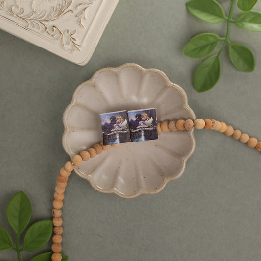 Titled Stud Earrings - Soman Chainani - The School of Good and Evil