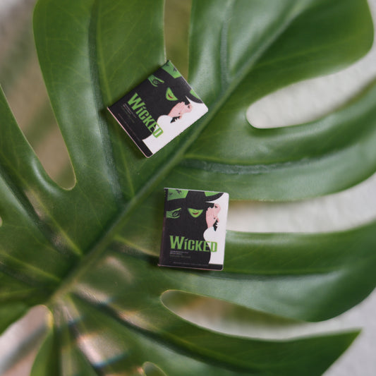 Titled Stud Earrings - Gregory Maguire - Wicked