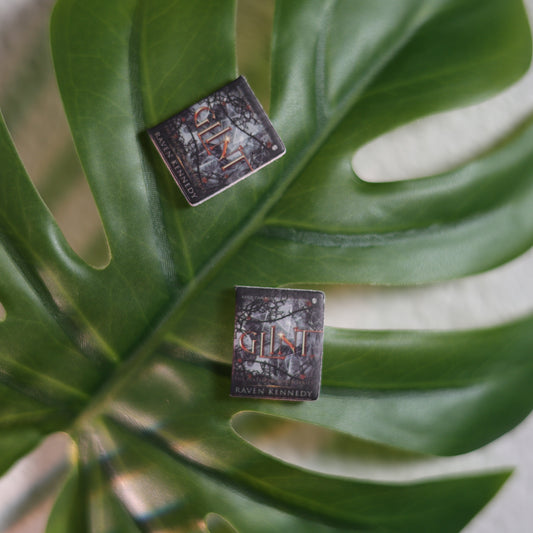 Titled Stud Earrings - Raven Kennedy - Glint