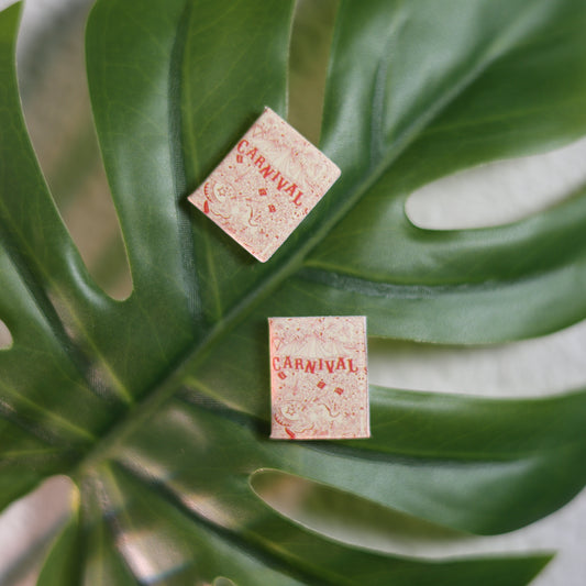 Titled Stud Earrings - Stephanie Garber - Carnival