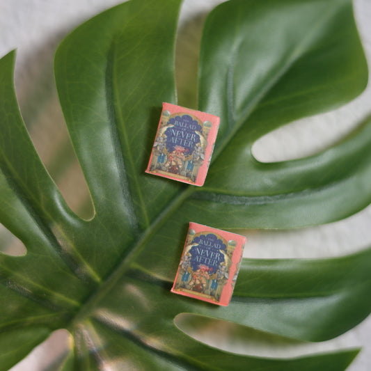 Titled Stud Earrings - Stephanie Garber - The Ballad of Never After