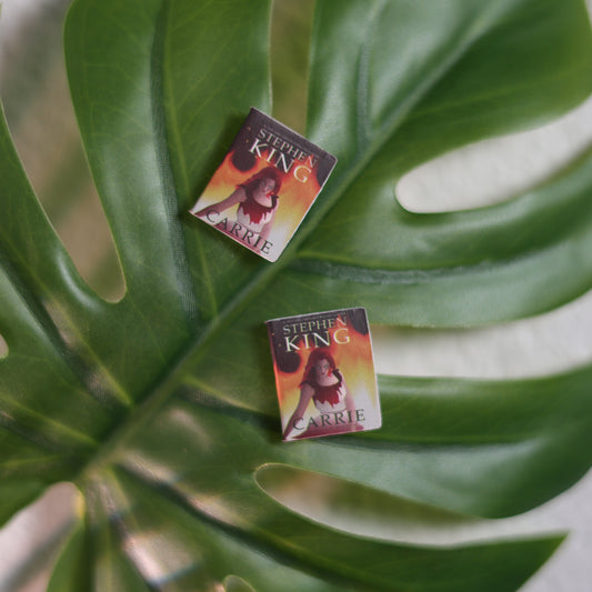 Titled Stud Earrings - Stephen King - Carrie