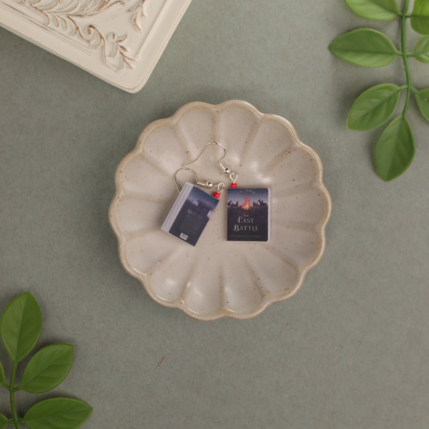 Titled Dangle Earrings - C.S. Lewis - The Last Battle