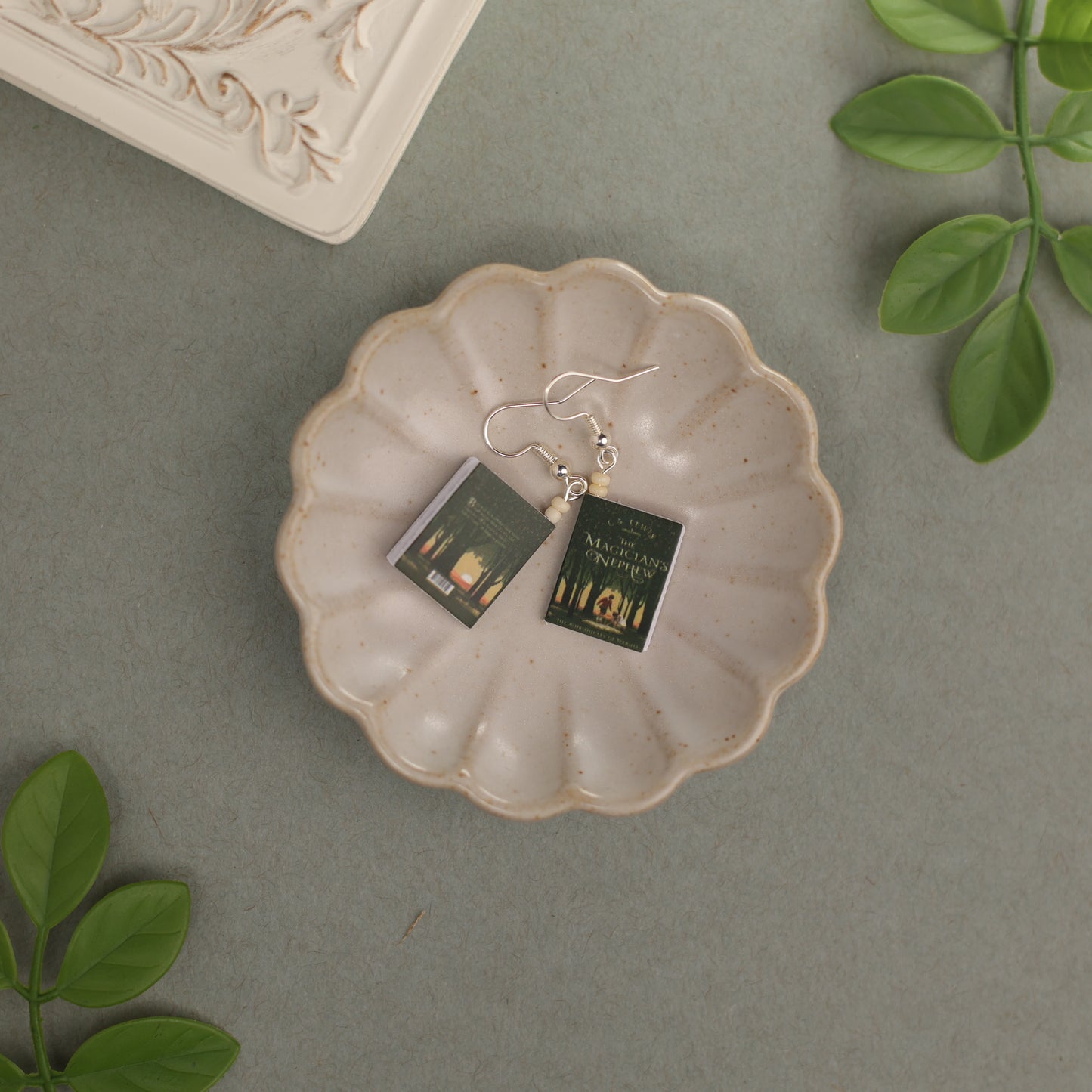 Titled Dangle Earrings - C.S. Lewis - The Magician’s Nephew
