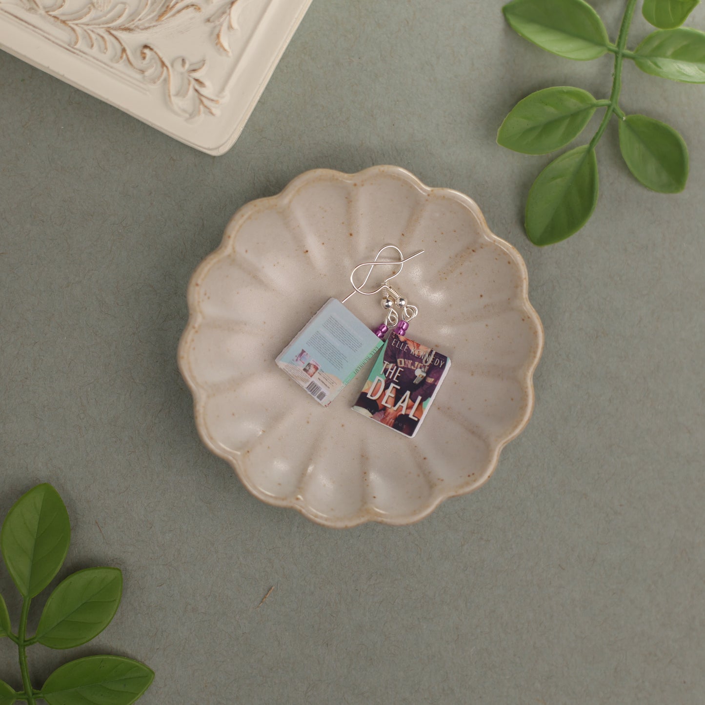 Titled Dangle Earrings - Elle Kennedy - The Deal