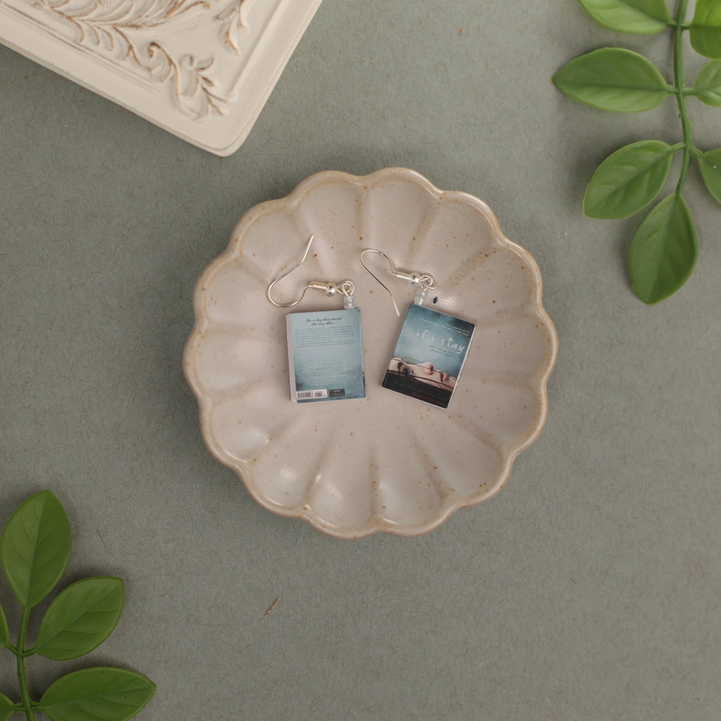 Titled Dangle Earrings - Gayle Forman - If I Stay