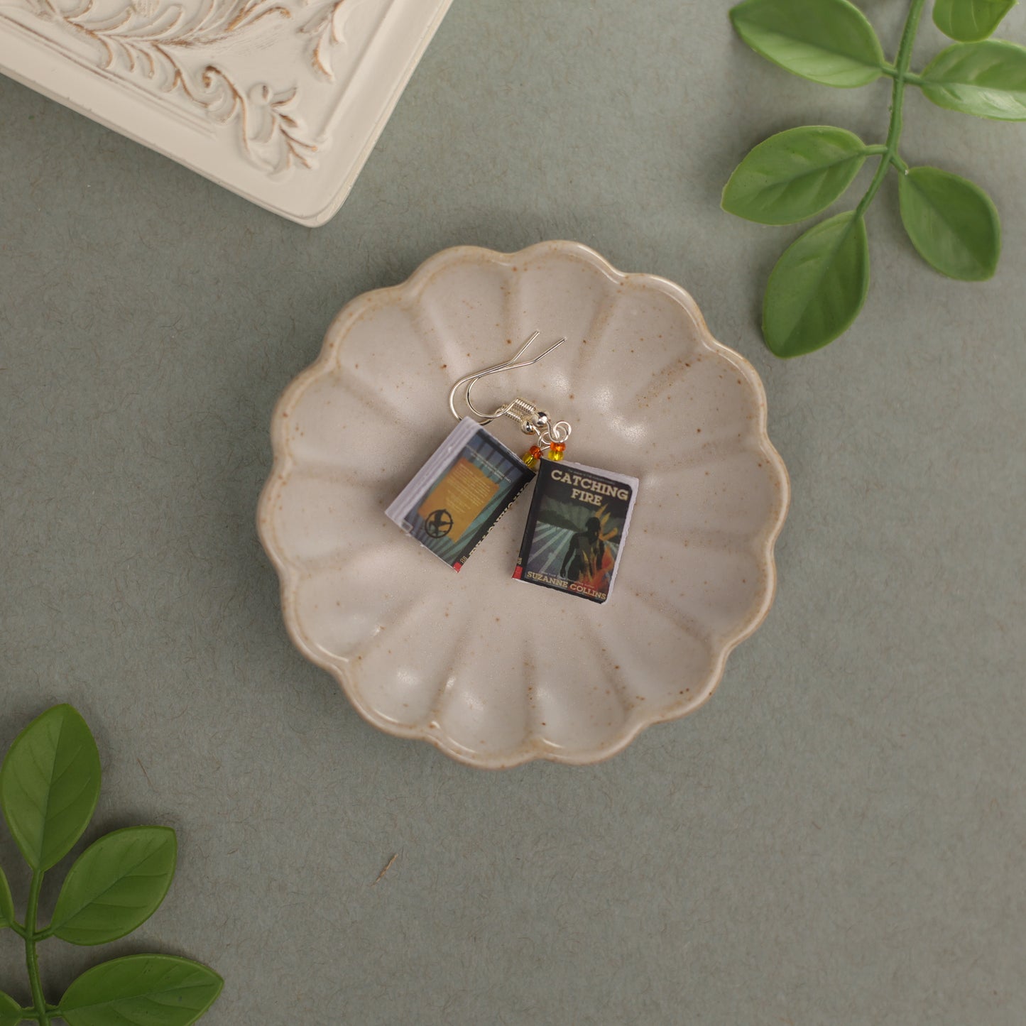 Titled Dangle Earrings - Sueanne Collins - Catching Fire