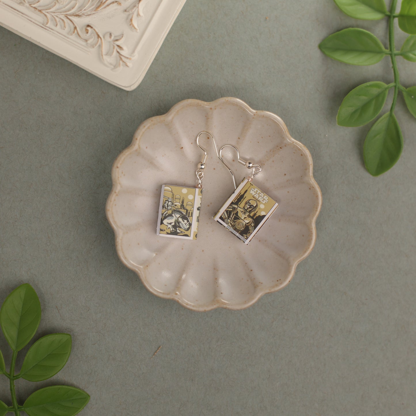 Titled Dangle Earrings - The Star Wars Trilogy
