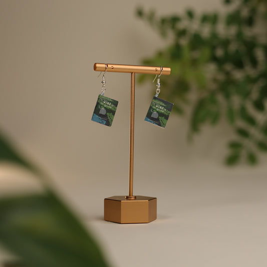 Titled Dangle Earrings - Brian Jacques - The Wind in the Willows