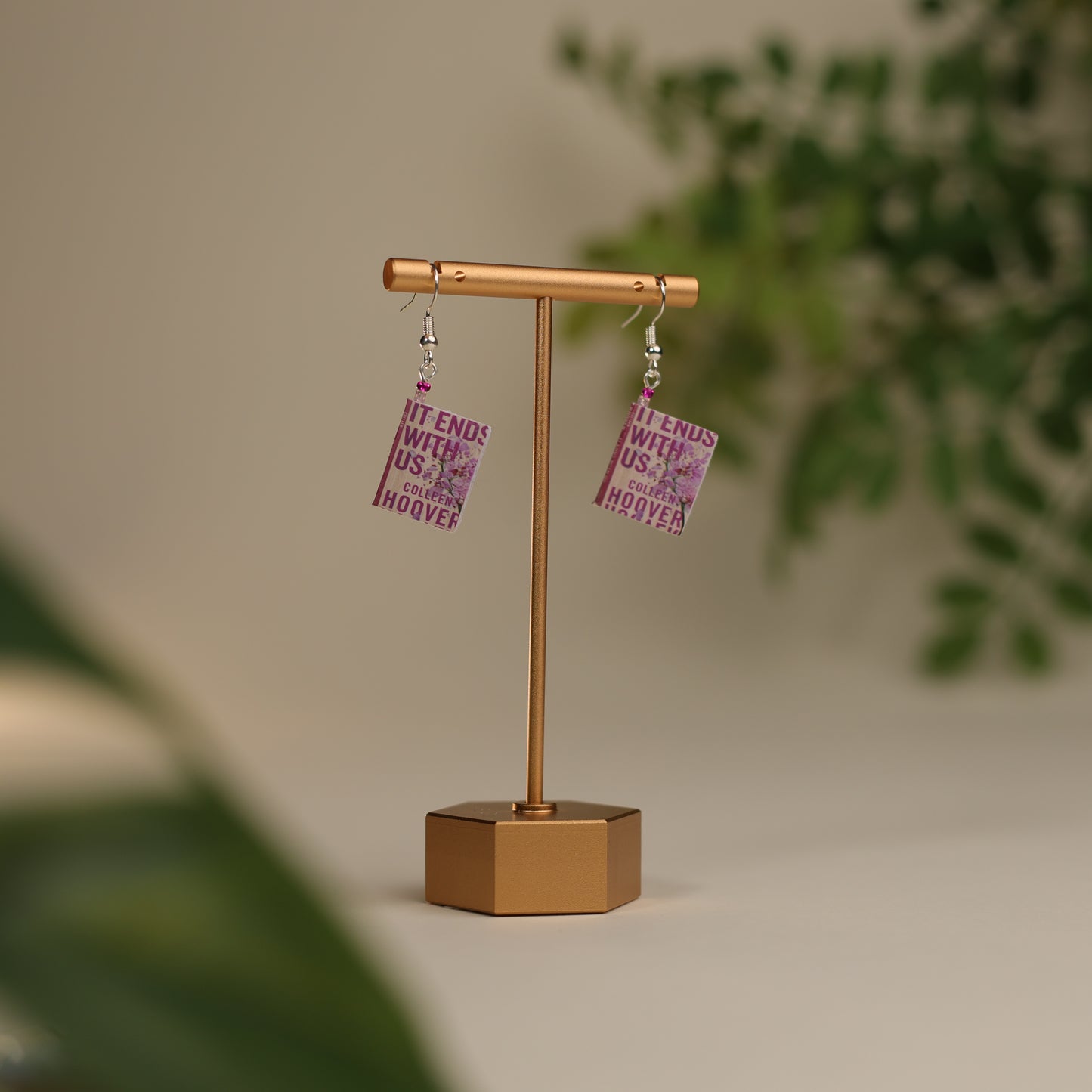 Titled Dangle Earrings - Colleen Hoover - It Ends With Us