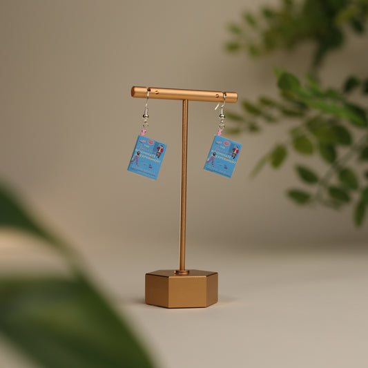 Titled Dangle Earrings - Elena Armas - The American Roomate Experiment