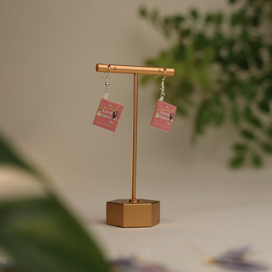 Titled Dangle Earrings - Elena Armas - The Spanish Love Deception