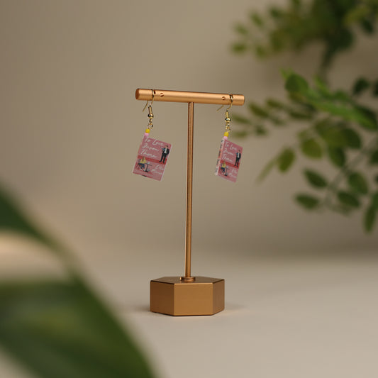 Titled Dangle Earrings - Ella Maise - To Love Jason Thorn