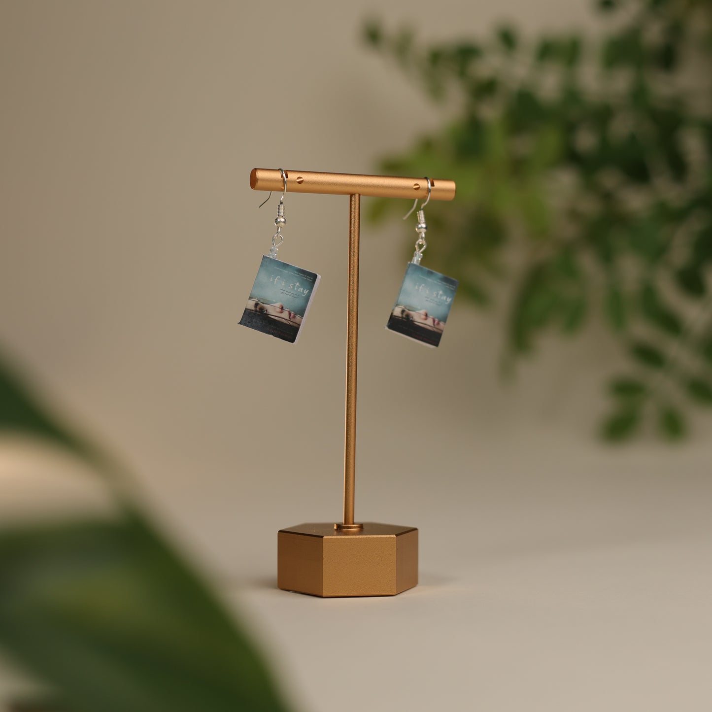 Titled Dangle Earrings - Gayle Forman - If I Stay