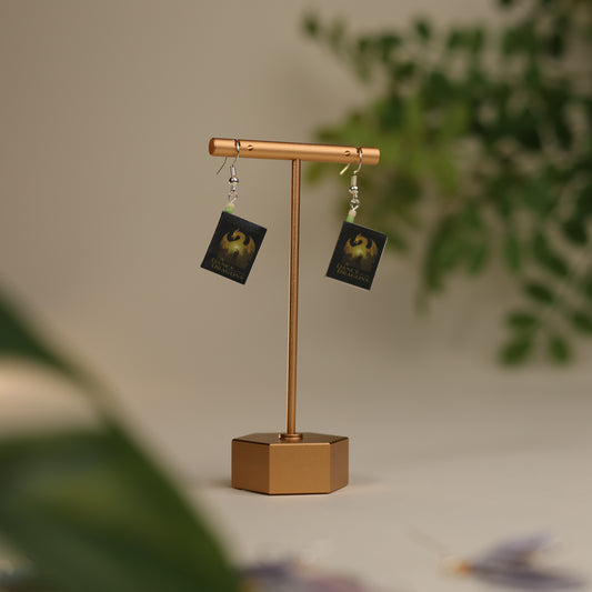 Titled Dangle Earrings - George R.R. Martin - A Dance with Dragons