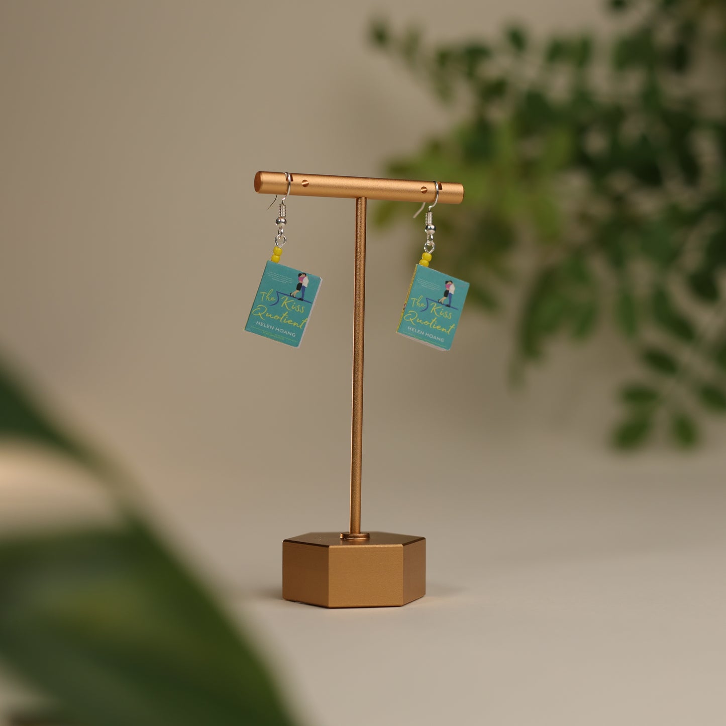 Titled Dangle Earrings - Helen Hoang - The Kiss Quatient