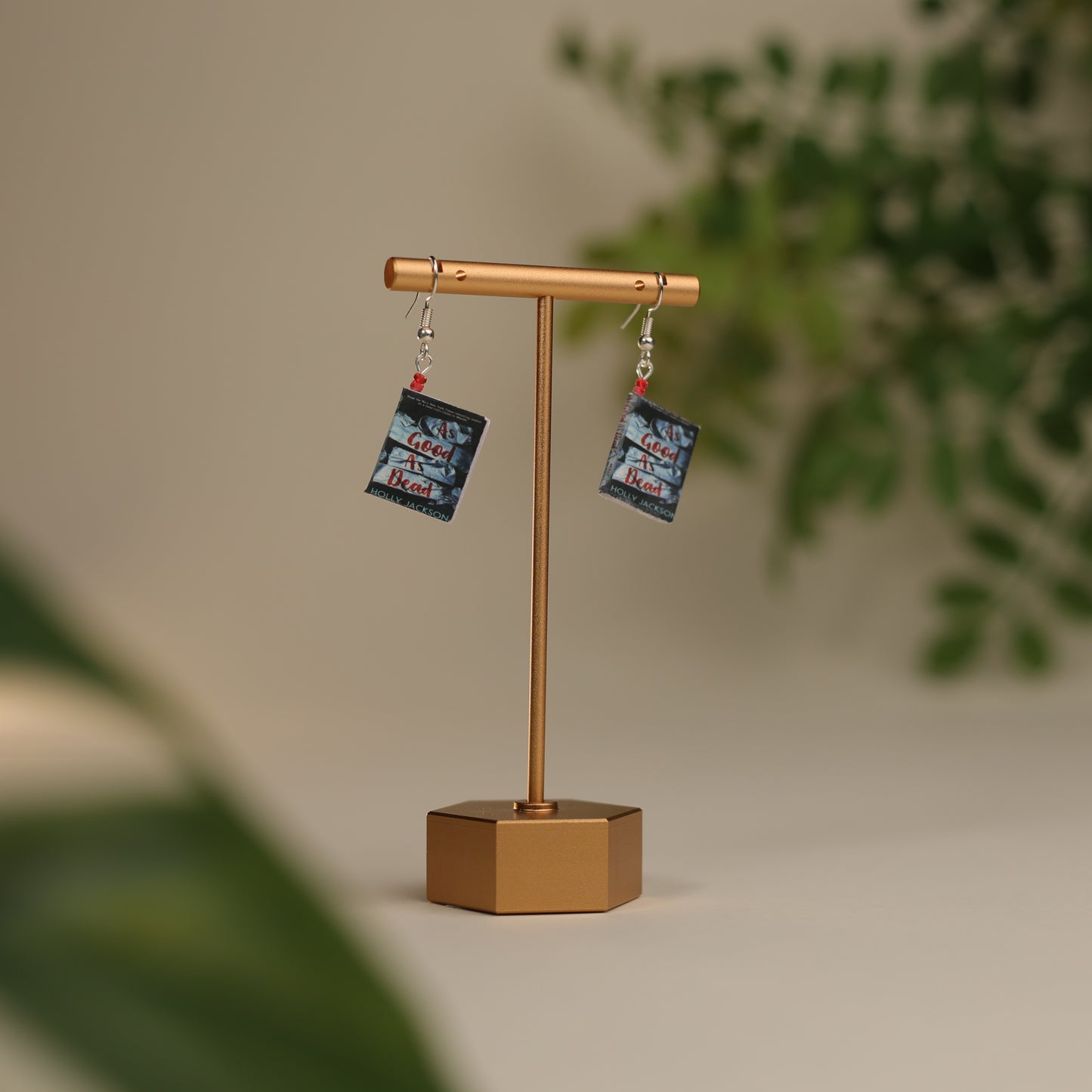 Titled Dangle Earrings - Holly Jackson - As Good As Dead