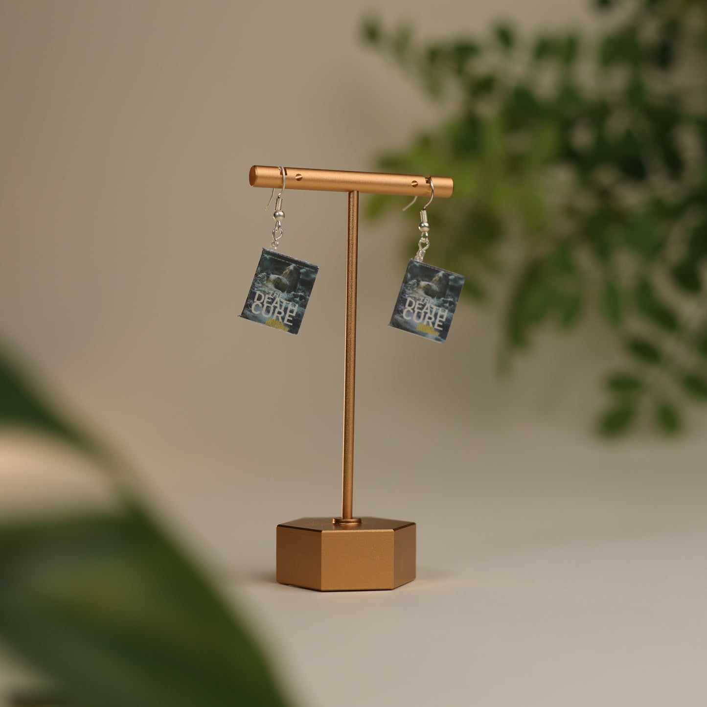 Titled Dangle Earrings - James Dashner - The Death Cure
