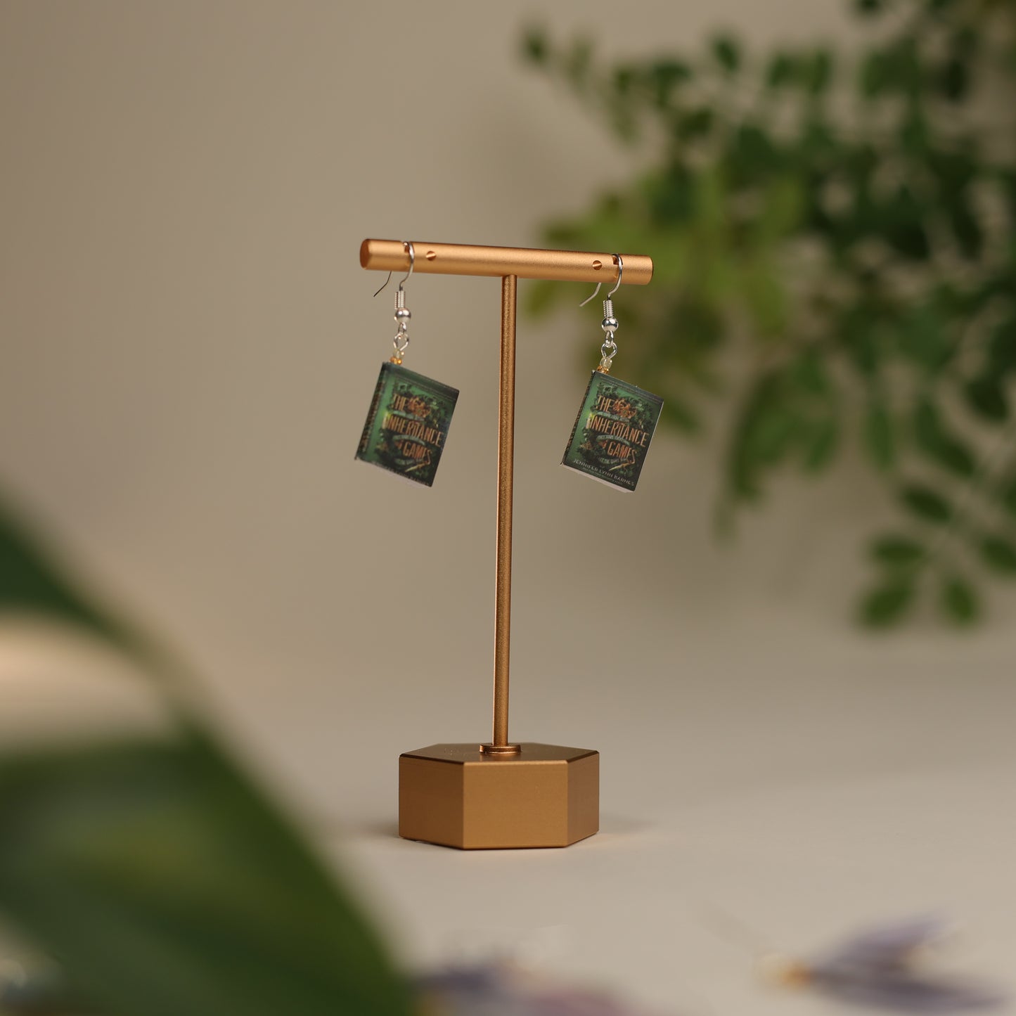 Titled Dangle Earrings - Jennifer Lynn Barnes - The Inheritance Games
