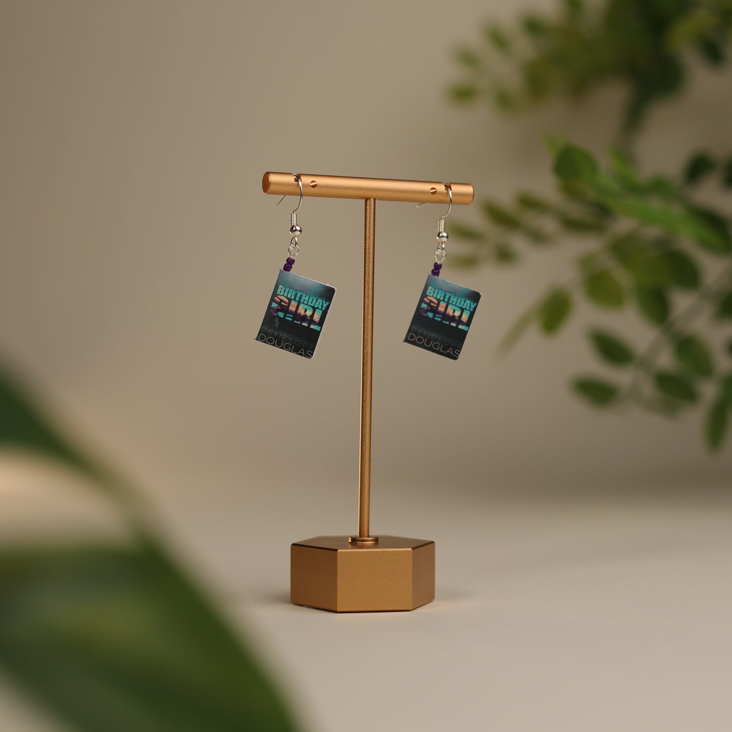 Titled Dangle Earrings - Penelope Douglas - Birthday Girl