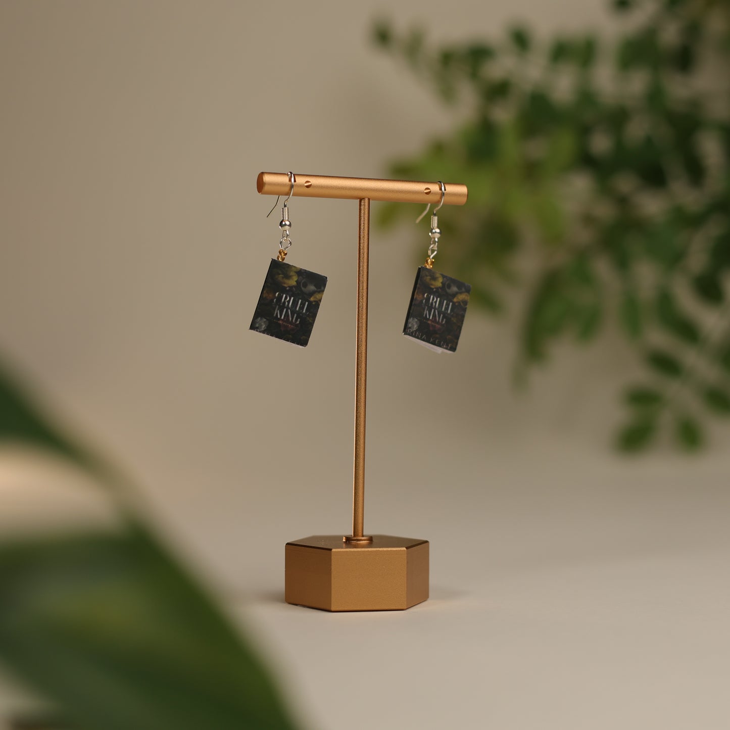 Titled Dangle Earrings - Rina Kene - Cruel King