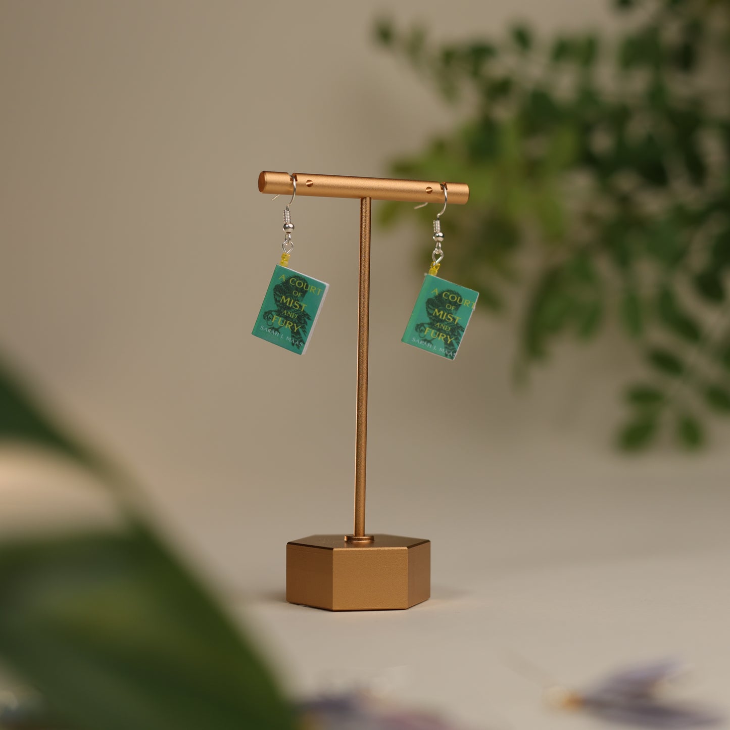 Titled Dangle Earrings - Sarah Maas - A Court of Mist and Fury