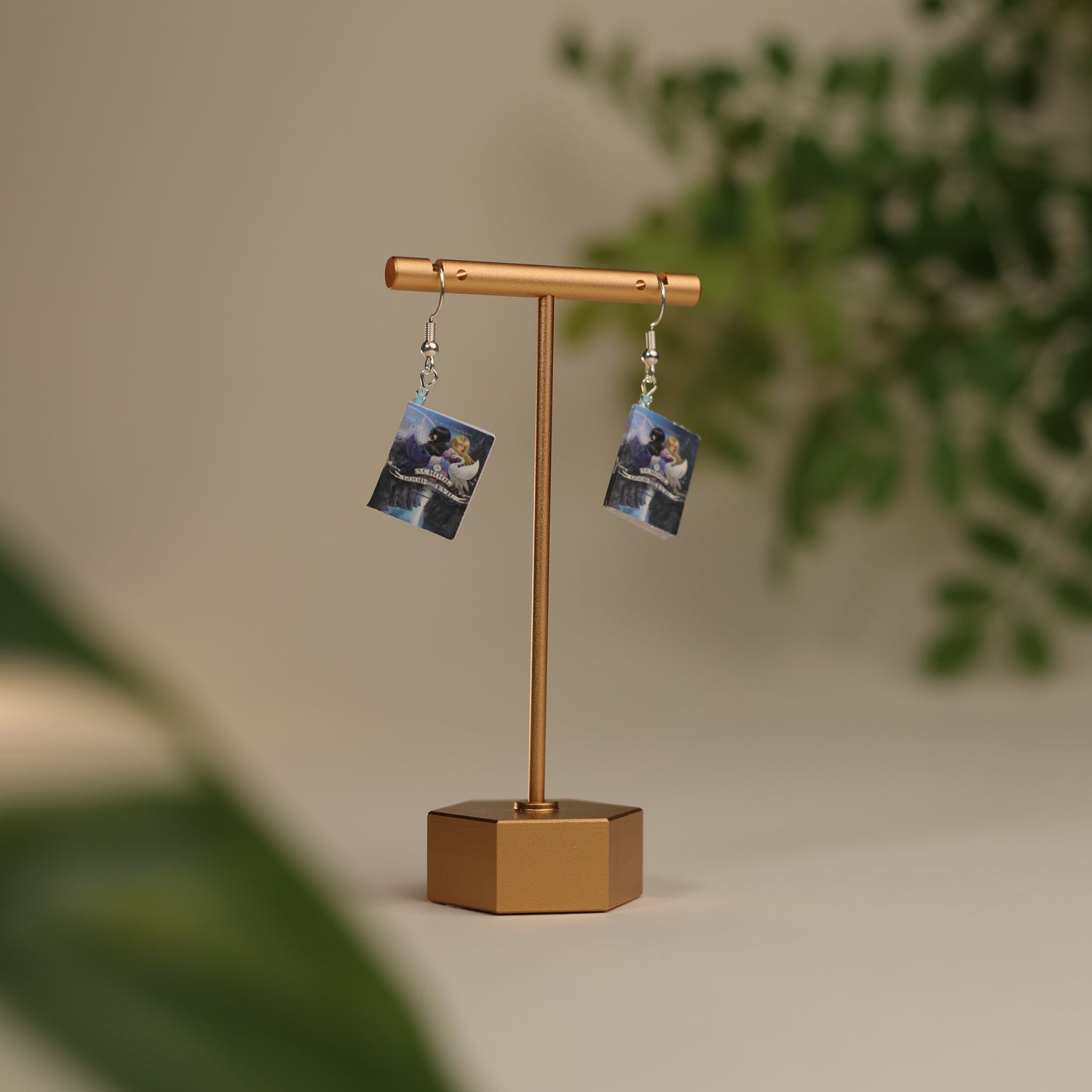 Titled Dangle Earrings - Soman Chainani - The School of Good and Evil