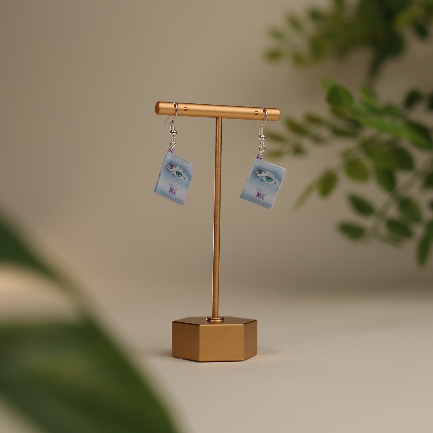 Titled Dangle Earrings - Tahereh Mafi - Defy Me