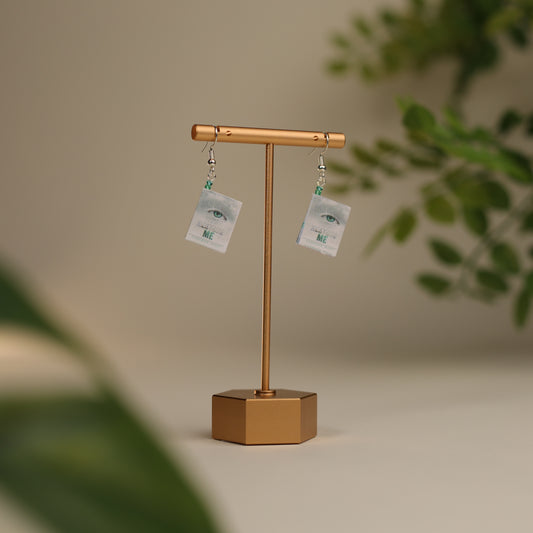 Titled Dangle Earrings - Tahereh Mafi - Restore Me