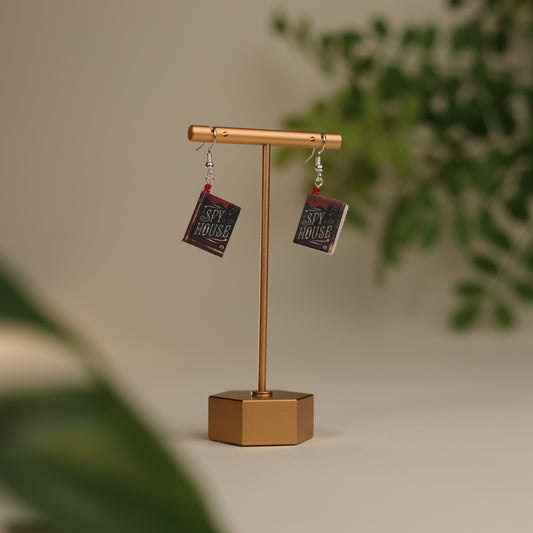 Titled Dangle Earrings - Y.S. Lee - A Spy in the House