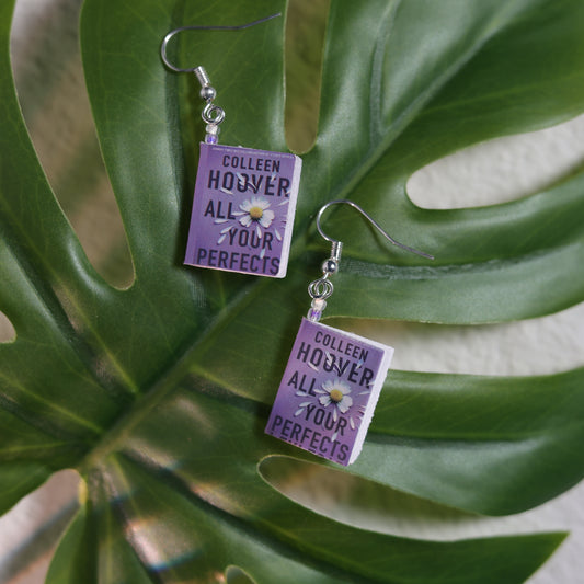 Titled Dangle Earrings - Colleen Hoover - All Your Perfects