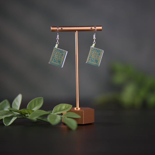 Titled Dangle Earrings - F. Scott Fitzgerald - The Great Gatsby