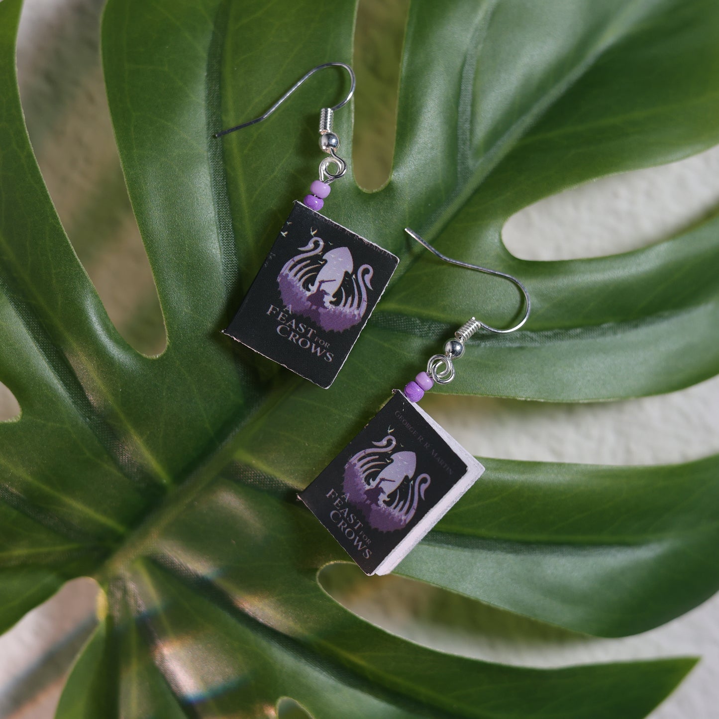 Titled Dangle Earrings - George R.R. Martin - A Feast for Crows