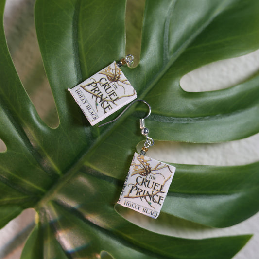 Titled Dangle Earrings - Holly Black - The Cruel Prince
