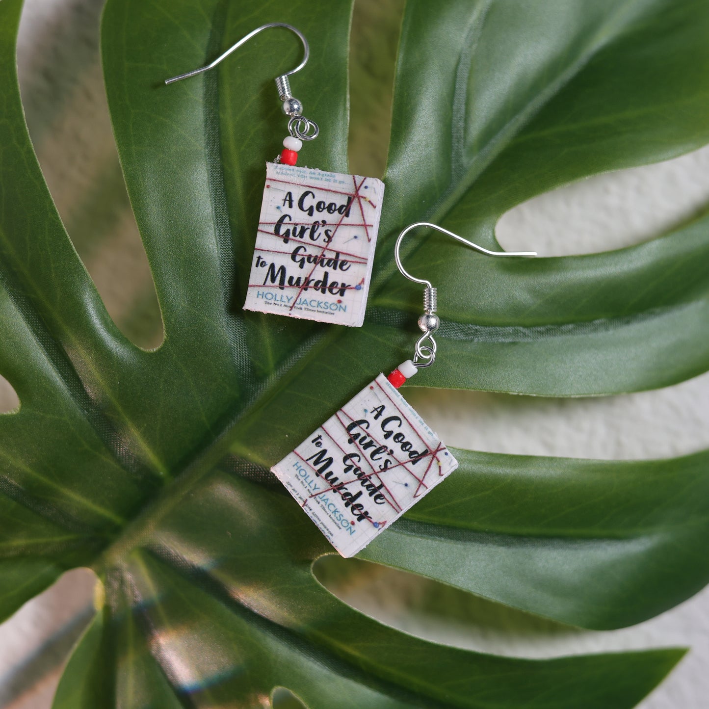 Titled Dangle Earrings - Holly Jackson - A Good Girls Guide to Murder