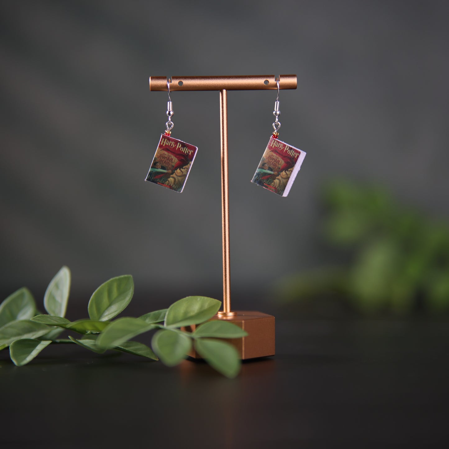 Titled Dangle Earrings - J.K. Rowling - Harry Potter and the Chamber of Secrets