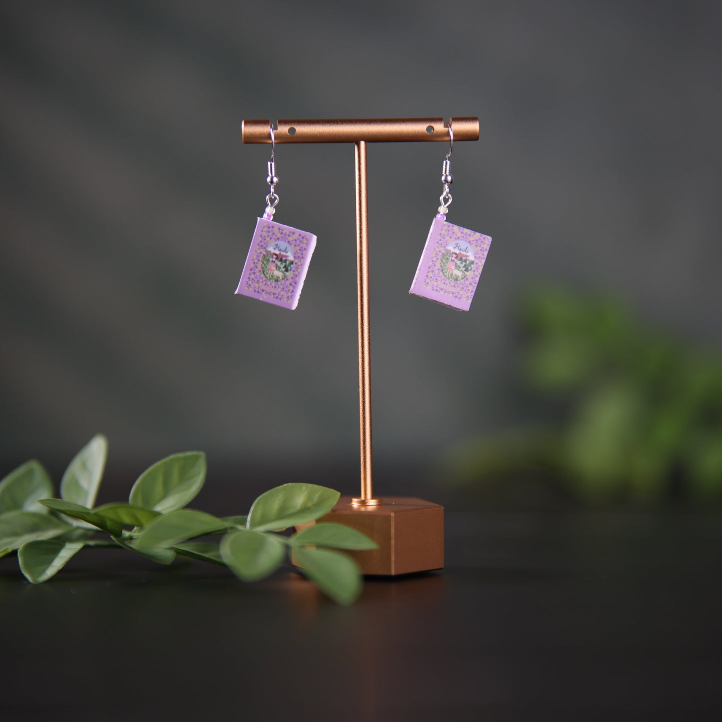 Titled Dangle Earrings - Johanna Spyri - Heidi
