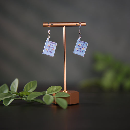 Titled Dangle Earrings - Lucy Score - Things We Never Got Over