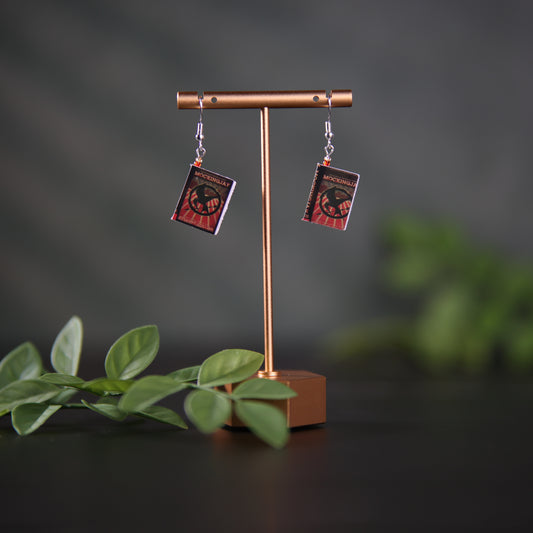 Titled Dangle Earrings - Suzanne Collins - Mockingjay