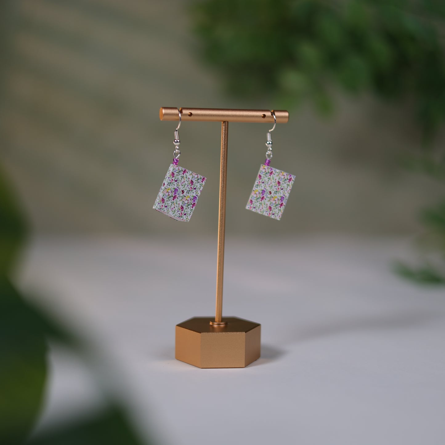 Floral Dangle Earrings - Wildflower