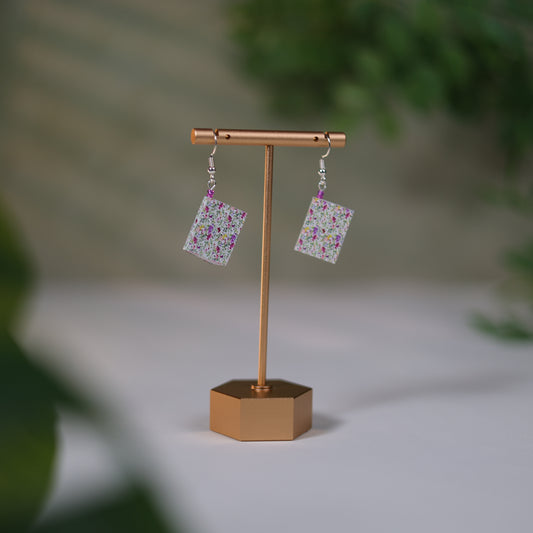 Floral Dangle Earrings - Wildflower