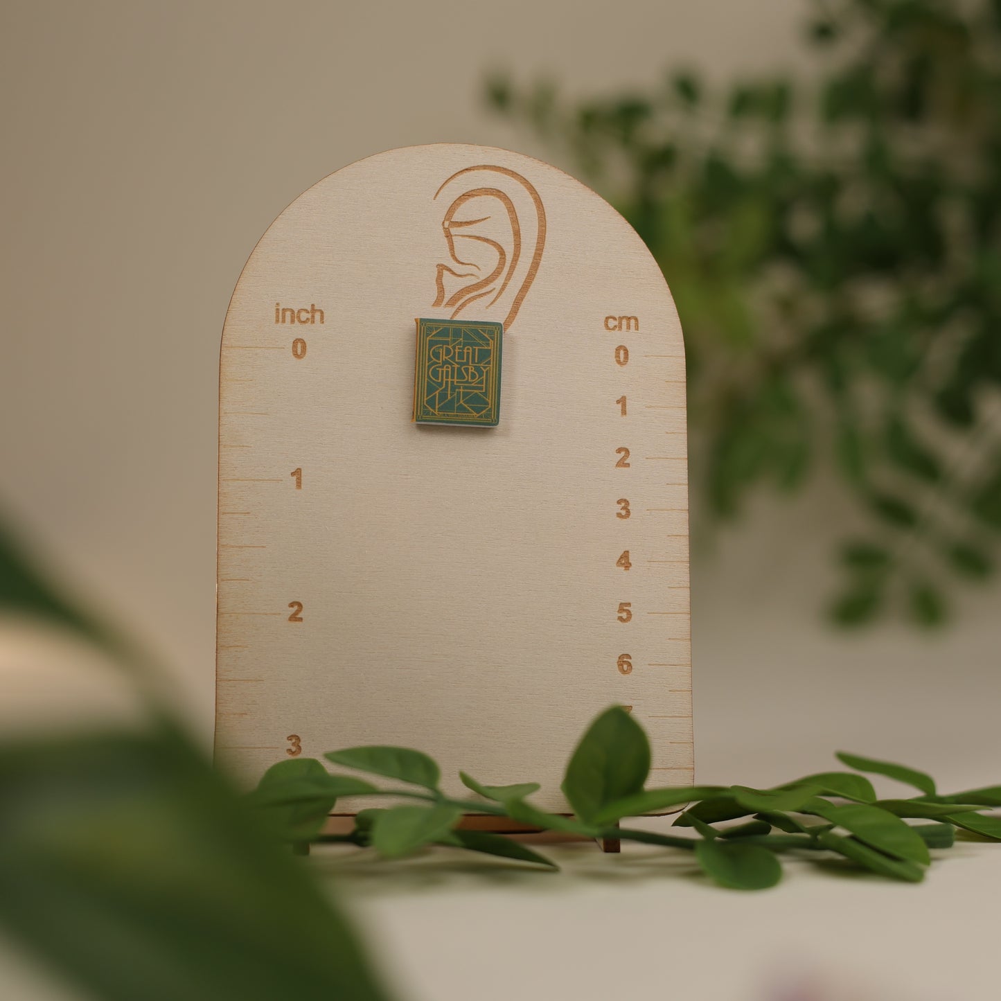Titled Stud Earrings - E. Lockhart - We Were Liars
