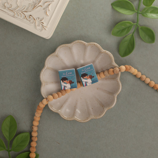 Titled Stud Earrings - Ali Hazelwood - The Love Hypothesis