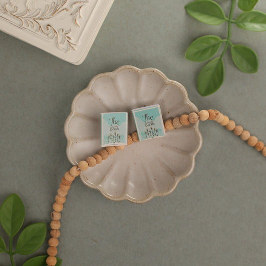 Titled Stud Earrings - Alice Sebold - The Lovely Bones