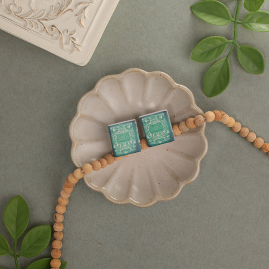 Titled Stud Earrings - Essie Fox - Elijah's Mermaid