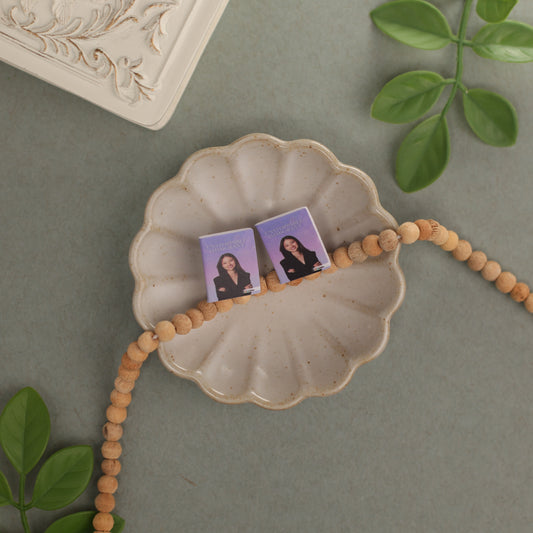 Titled Stud Earrings - Jenny Tra Nguyen - Unstoppable Immigrant